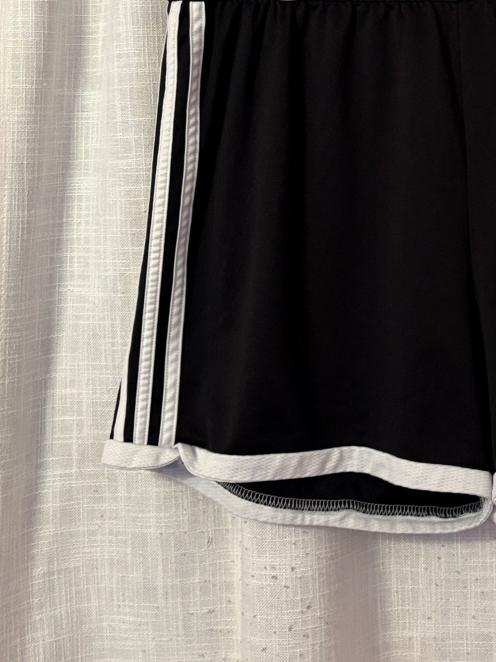 Adidas Climacool Black & White Logo Athletic Shorts - Picture 3 of 12